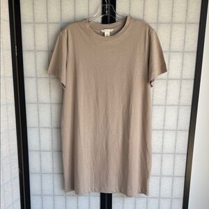 NWT H&M Beige T-Shirt Dress
